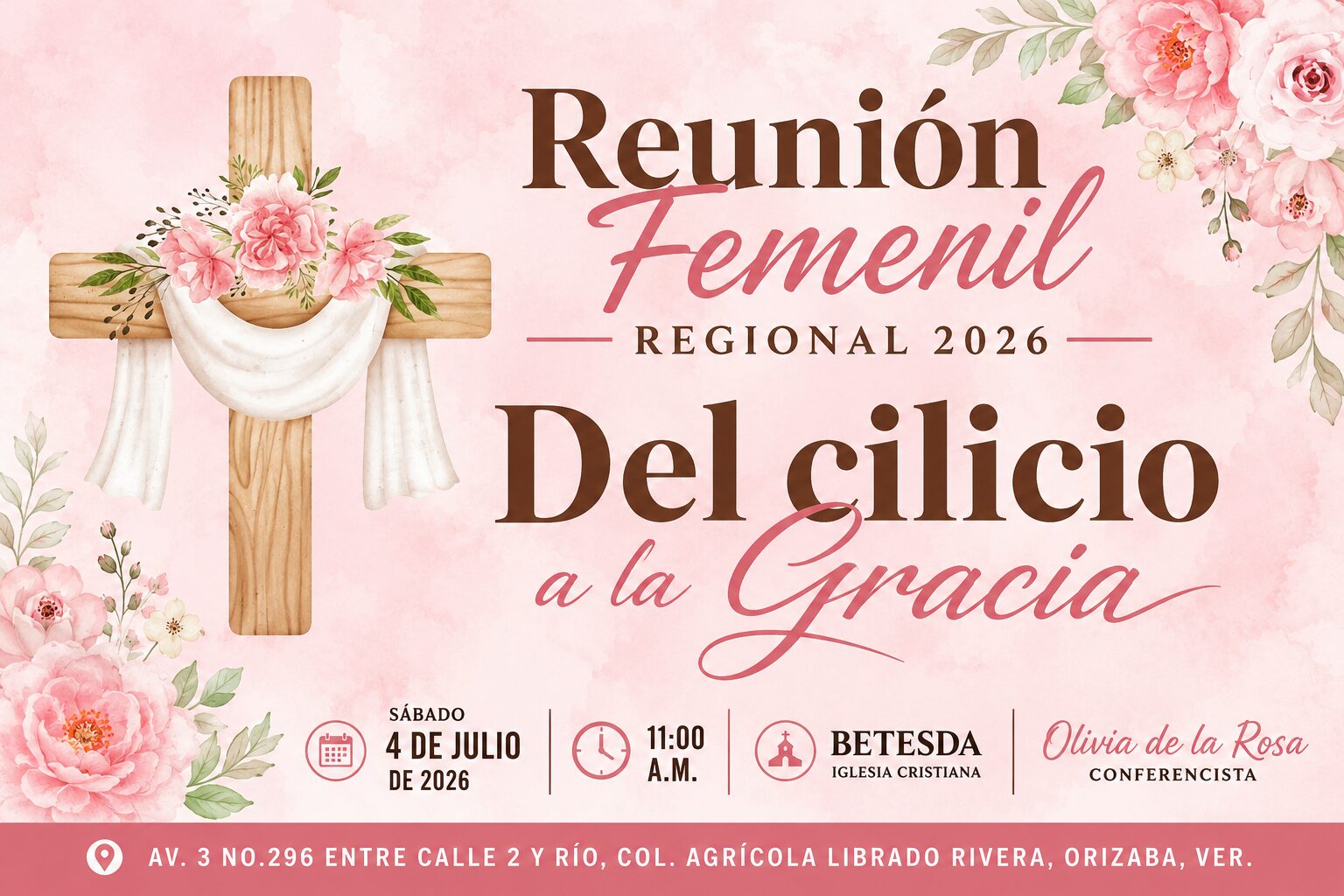 Reuniรณn Femenil Regional 2026 en Orizaba: Del Cilicio a la Gracia